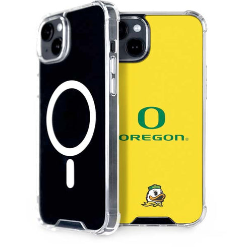 University of Oregon Ducks Green Gradient iPhone 15 Plus MagSafe Case
