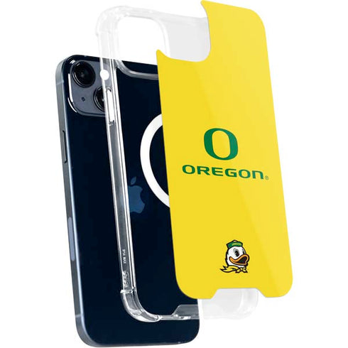 University of Oregon Ducks Green Gradient iPhone 15 Plus MagSafe Case