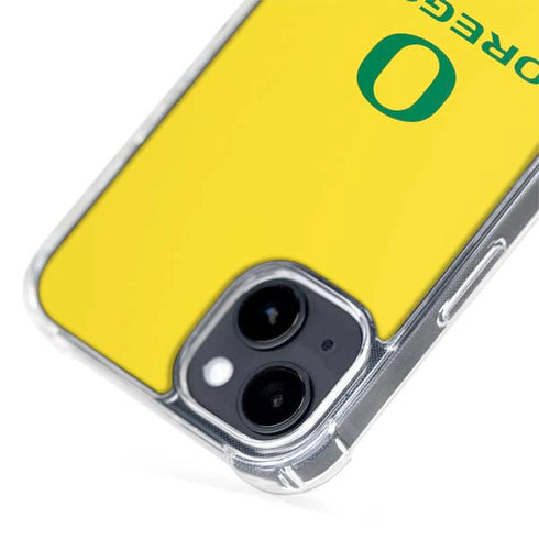 University of Oregon Ducks Green Gradient iPhone 15 Plus MagSafe Case