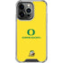 University of Oregon Ducks Green Gradient iPhone 14 Pro Clear Case