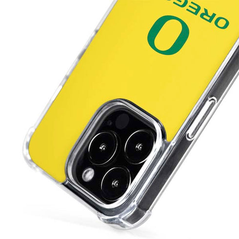 University of Oregon Ducks Green Gradient iPhone 15 Pro MagSafe Case