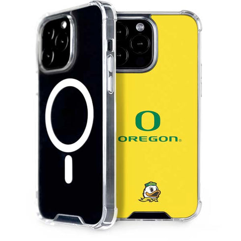 University of Oregon Ducks Green Gradient iPhone 15 Pro Max MagSafe Case