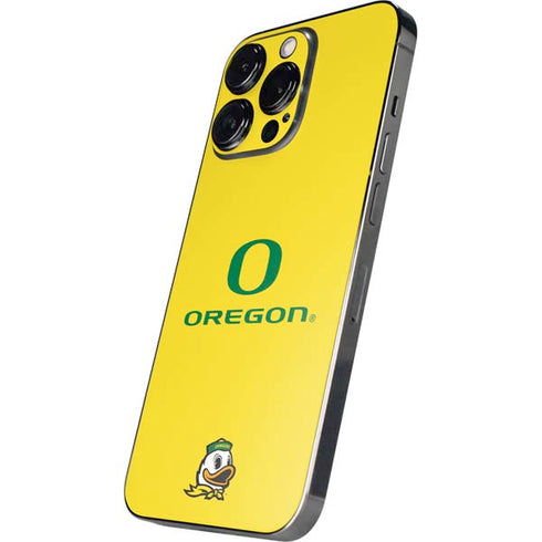 University of Oregon Ducks Green Gradient iPhone 14 Pro Skin