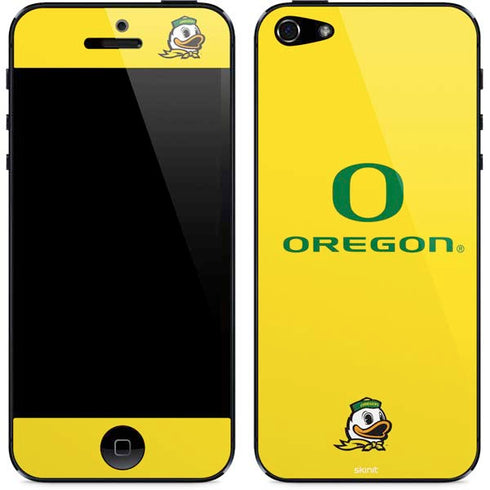 University of Oregon Ducks Green Gradient iPhone 5/5s/5SE Skin