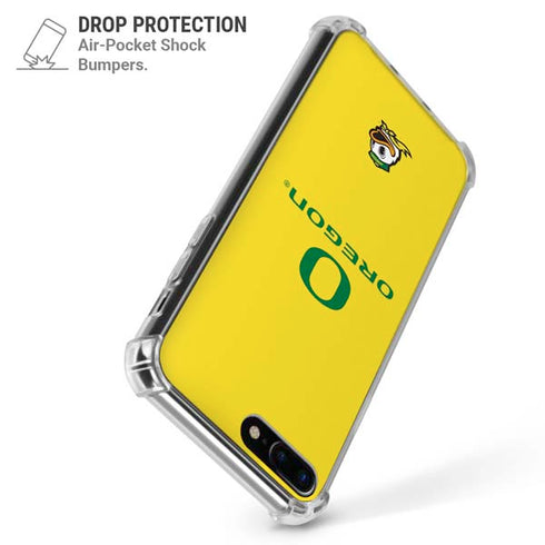 University of Oregon Ducks Green Gradient iPhone 7/8 Plus Clear Case