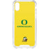 University of Oregon Ducks Green Gradient iPhone XS Clear Case