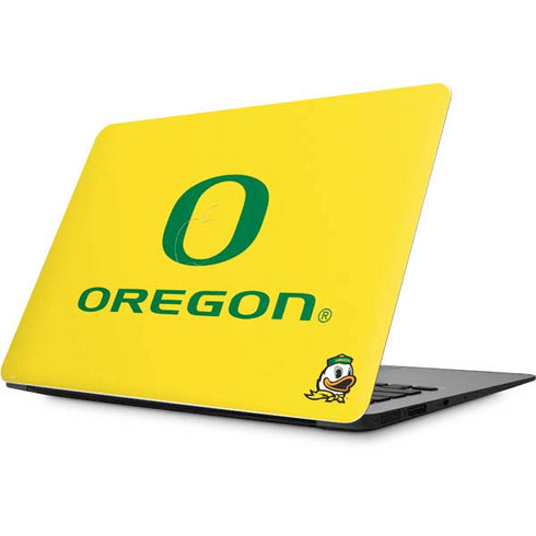 University of Oregon Ducks Green Gradient Apple MacBook Skin