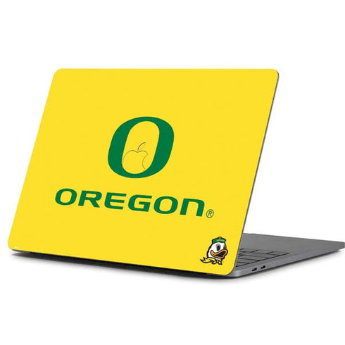 University of Oregon Ducks Green Gradient Apple MacBook Pro 13-inch Skin