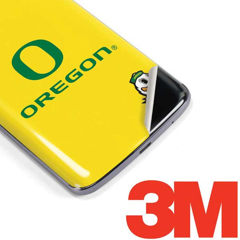 University of Oregon Ducks Green Gradient Moto E5 Plus Skin