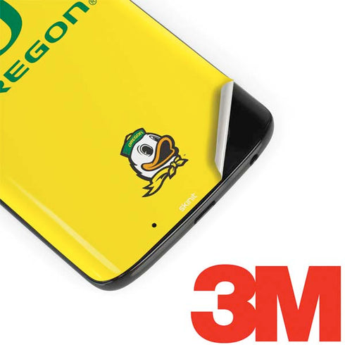 University of Oregon Ducks Green Gradient Moto G6 Skin