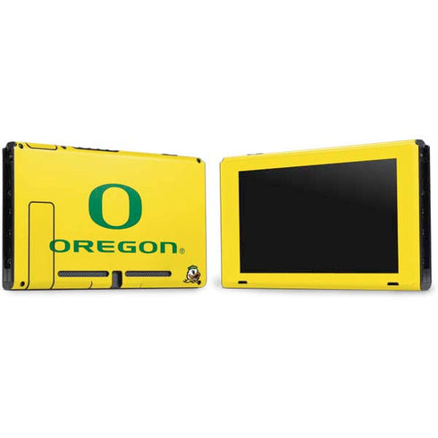 University of Oregon Ducks Green Gradient Nintendo Switch Bundle Skin