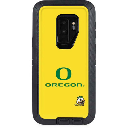 University of Oregon Ducks Green Gradient Otterbox Defender Galaxy Skin