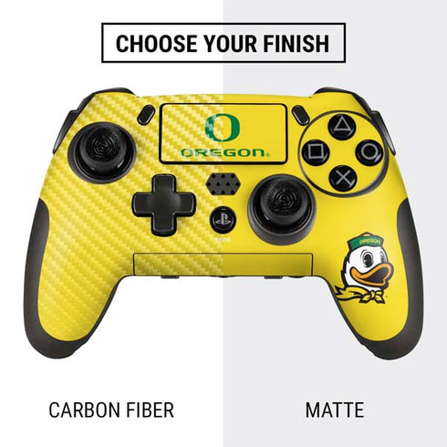 University of Oregon Ducks Green Gradient PlayStation Scuf Vantage 2 Controller Skin