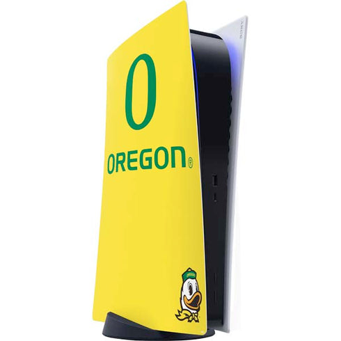 University of Oregon Ducks Green Gradient PS5 Digital Edition Console Skin
