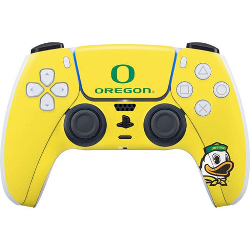 University of Oregon Ducks Green Gradient PS5 Controller Skin