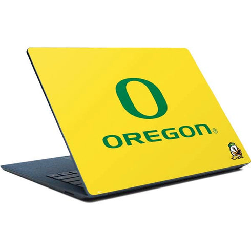 University of Oregon Ducks Green Gradient Surface Laptop Skin