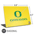 University of Oregon Ducks Green Gradient Universal Laptop 11in (8.8 x 6.2in) Skin