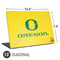 University of Oregon Ducks Green Gradient Universal Laptop 13in (10.6 x 7.6in) Skin