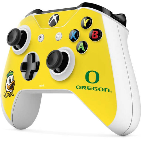 University of Oregon Ducks Green Gradient Xbox One S Controller Skin