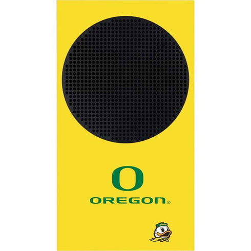 University of Oregon Ducks Green Gradient Xbox Series S Console Skin