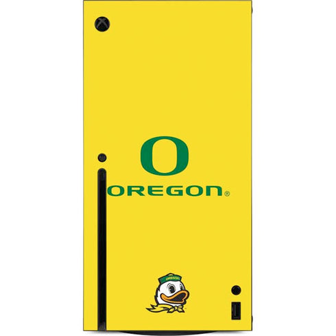 University of Oregon Ducks Green Gradient Xbox Series X Console Skin