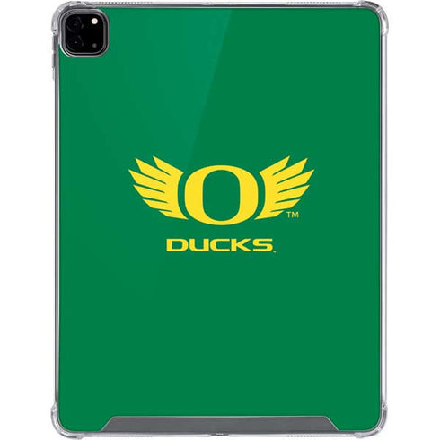 University of Oregon Ducks Green iPad Pro 12.9in (2020) Clear Case