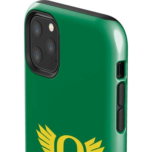 University of Oregon Ducks Green iPhone 11 Pro Max Impact Case