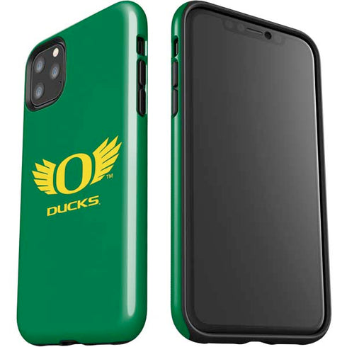 University of Oregon Ducks Green iPhone 11 Pro Max Impact Case