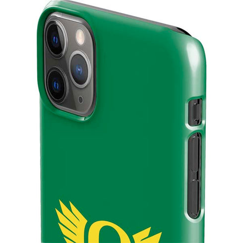 University of Oregon Ducks Green iPhone 11 Pro Max Lite Case