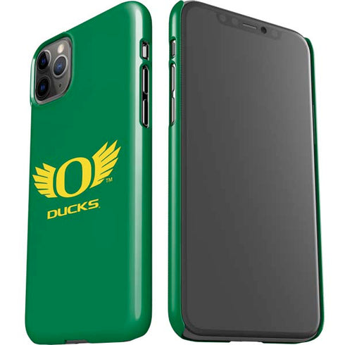 University of Oregon Ducks Green iPhone 11 Pro Max Lite Case