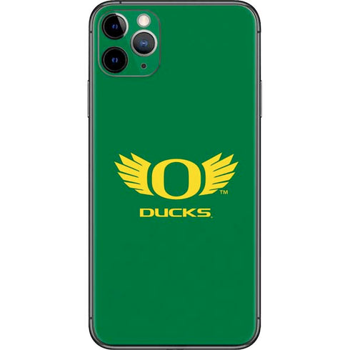 University of Oregon Ducks Green iPhone 11 Pro Max Skin