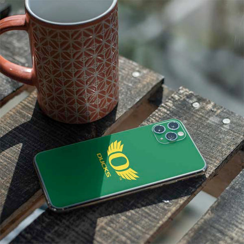 University of Oregon Ducks Green iPhone 11 Pro Max Skin