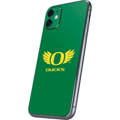 University of Oregon Ducks Green iPhone 11 Skin