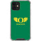 University of Oregon Ducks Green iPhone 12 Clear Case