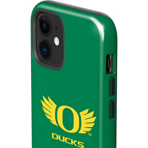 University of Oregon Ducks Green iPhone 12 Impact Case