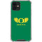 University of Oregon Ducks Green iPhone 12 Mini Clear Case