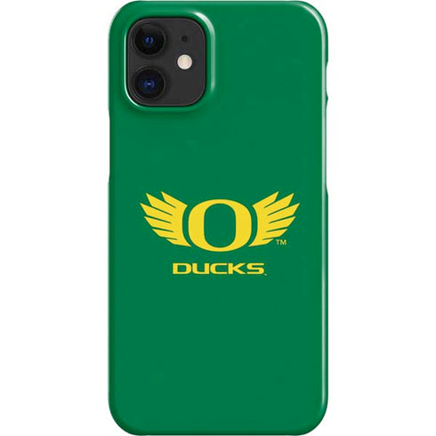University of Oregon Ducks Green iPhone 12 Mini Lite Case