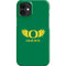 University of Oregon Ducks Green iPhone 12 Mini Lite Case