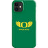 University of Oregon Ducks Green iPhone 12 Mini Lite Case