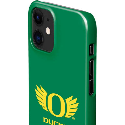 University of Oregon Ducks Green iPhone 12 Mini Lite Case