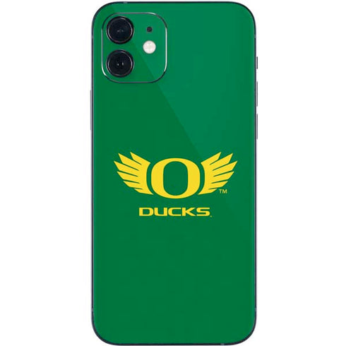 University of Oregon Ducks Green iPhone 12 Mini Skin