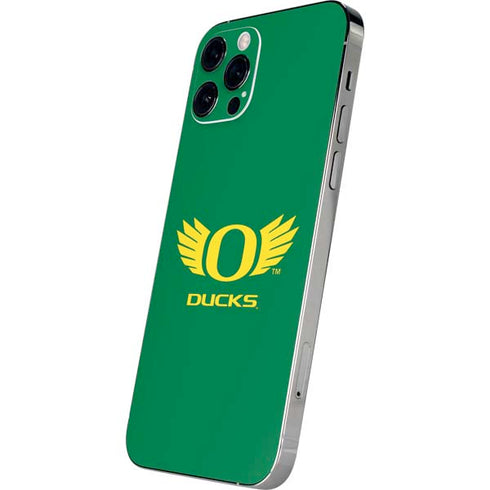 University of Oregon Ducks Green iPhone 12 Pro Skin