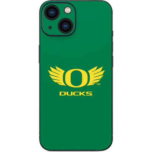 University of Oregon Ducks Green iPhone 13 Mini Skin