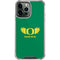 University of Oregon Ducks Green iPhone 13 Pro Max Clear Case