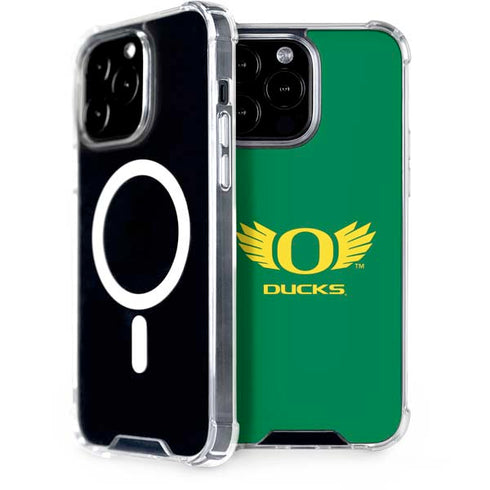 University of Oregon Ducks Green iPhone 13 Pro Max MagSafe Case