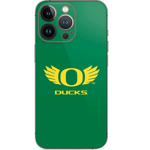 University of Oregon Ducks Green iPhone 13 Pro Skin