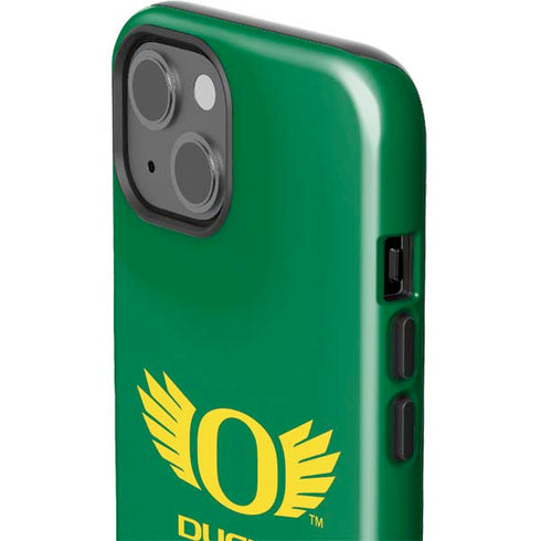 University of Oregon Ducks Green iPhone 15 Plus Impact Case