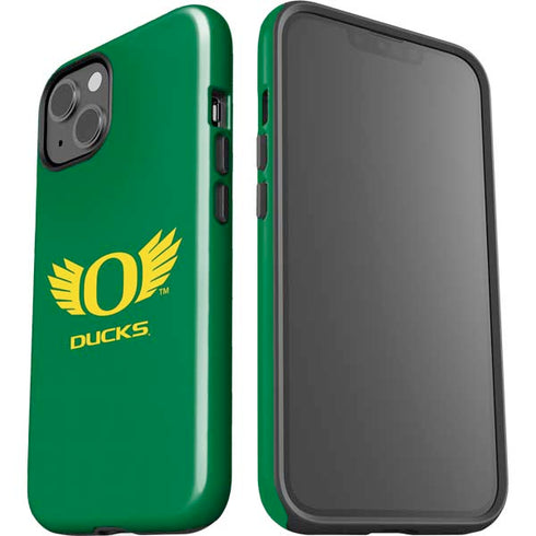 University of Oregon Ducks Green iPhone 14 Plus Impact Case