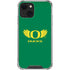 University of Oregon Ducks Green iPhone 14 Plus Clear Case