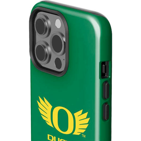 University of Oregon Ducks Green iPhone 14 Pro Impact Case